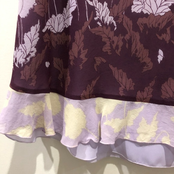 SOLD Anna sui floral shift dress silk sample - Picture 8 of 8